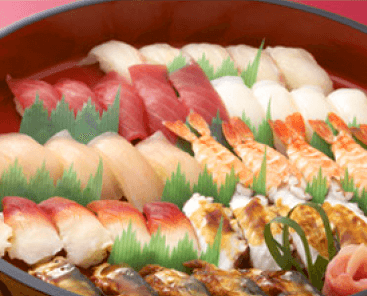 桶寿司の写真